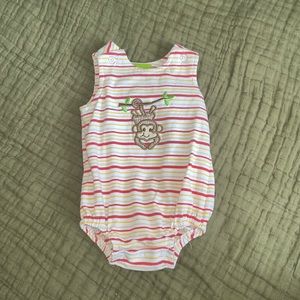 Classic Whimsy Bubble Onesie Monkey